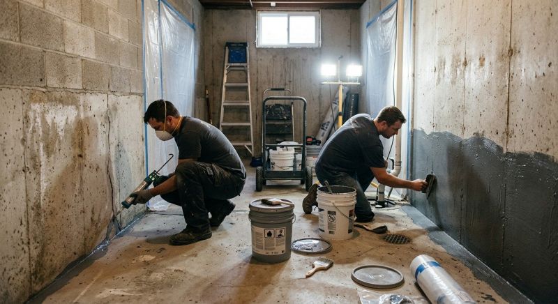 Basement Concrete Sealing in Tuscaloosa, AL