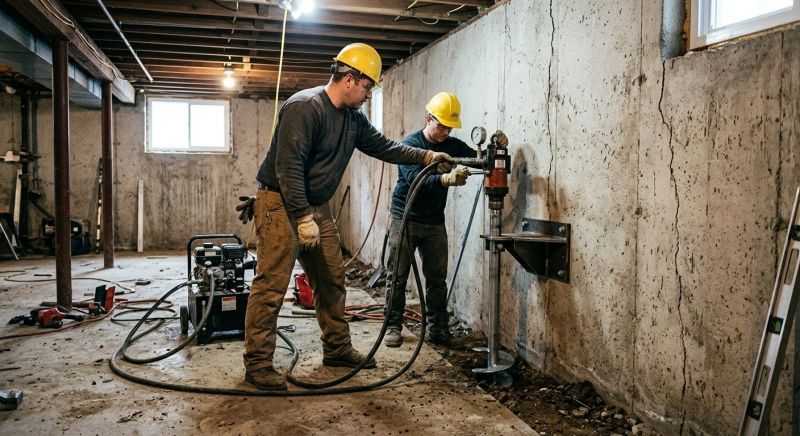 Basement Stabilization in Tampa, FL