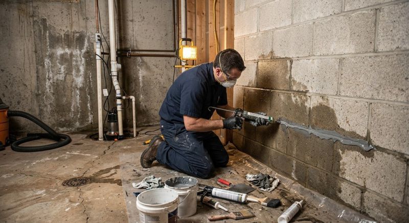 Basement Leak Repair in Sarasota, FL
