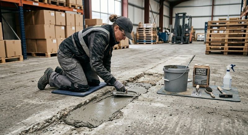 Concrete Apron Repair in Corpus Christi, TX