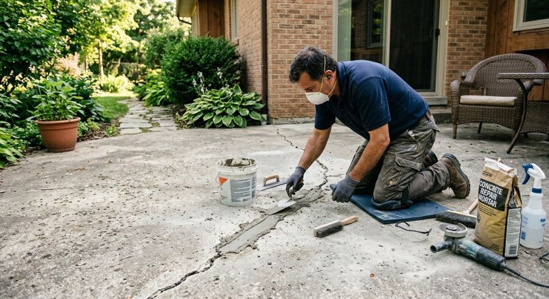 Concrete Apron Repair in West Des Moines, IA