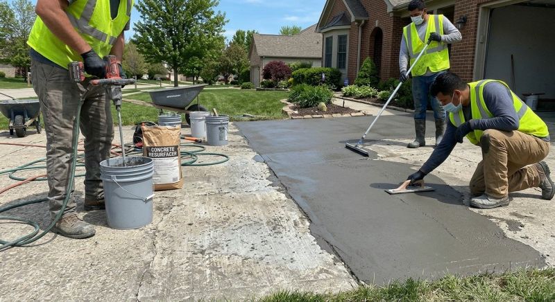 Concrete Driveway Resurfacing in Corpus Christi, TX