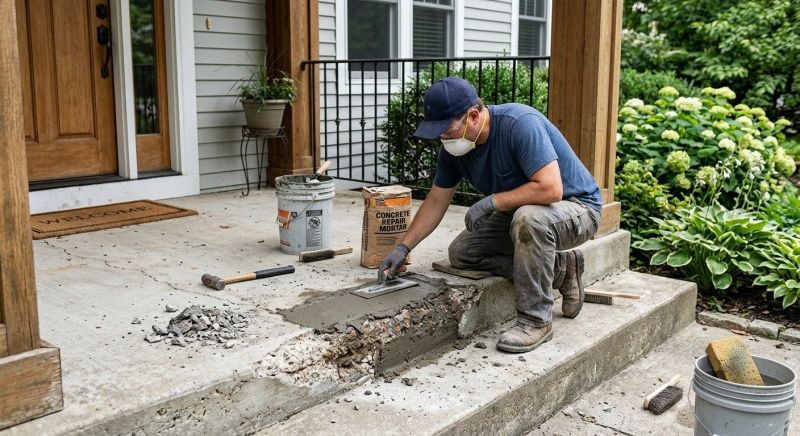 Concrete Fence Repair in Corpus Christi, TX