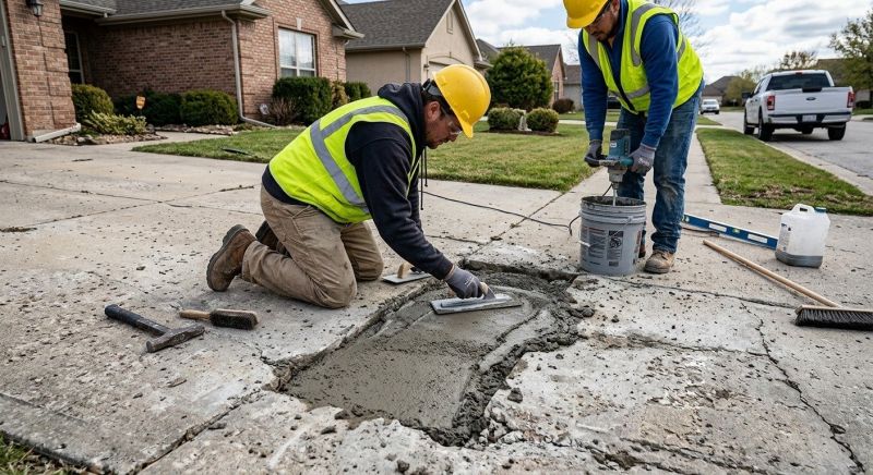 Concrete Repair in Des Moines, IA