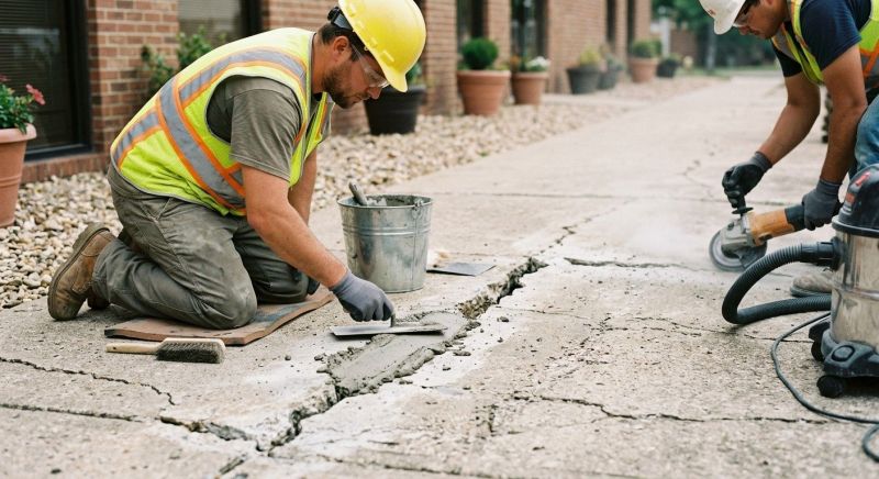 Cracked Slab Repair in Miami Dade County, FL
