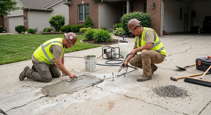 Driveway Spalling Repair in Des Moines, IA