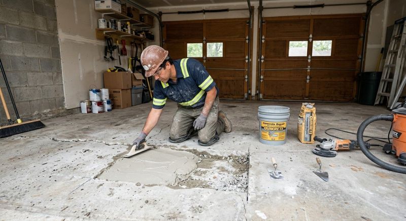 Garage Slab Repair in Corpus Christi, TX