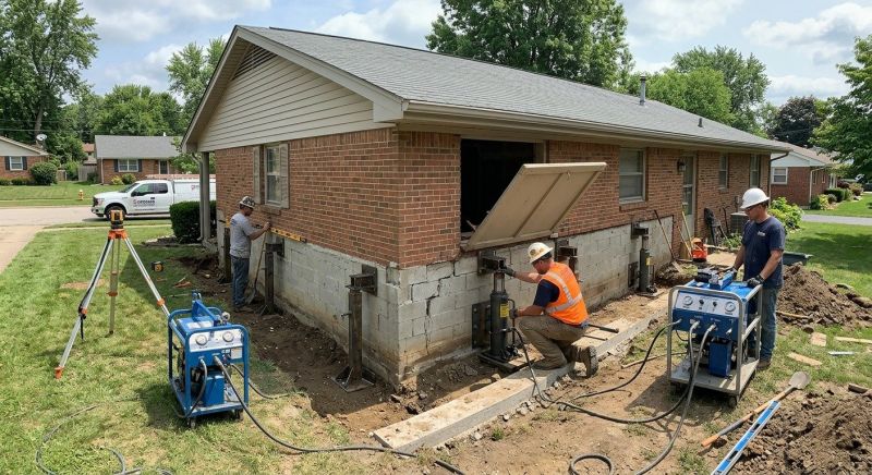 House Leveling in Columbus, OH