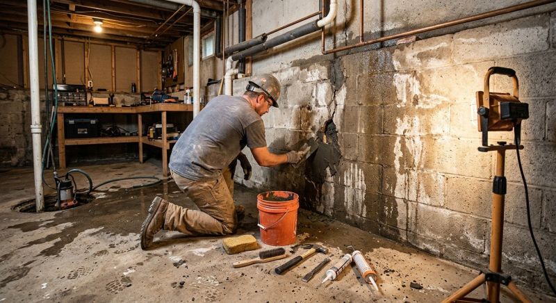 Leaking Basement Repair in Sarasota, FL