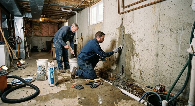 Leaking Basement Repair in Columbus, OH