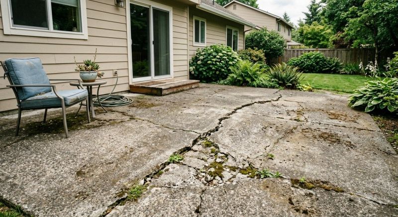 Patio Slab Repair in Albany, NY