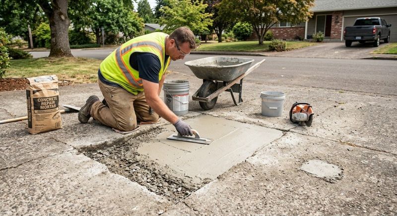Sidewalk Concrete Repair in Corpus Christi, TX