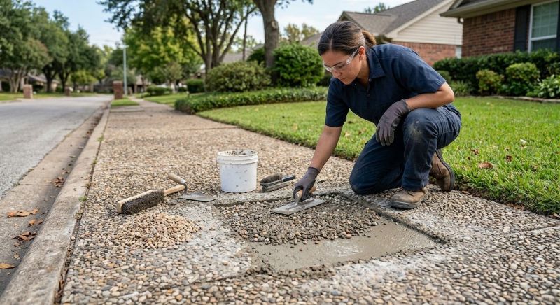 Sidewalk Repair in Corpus Christi, TX