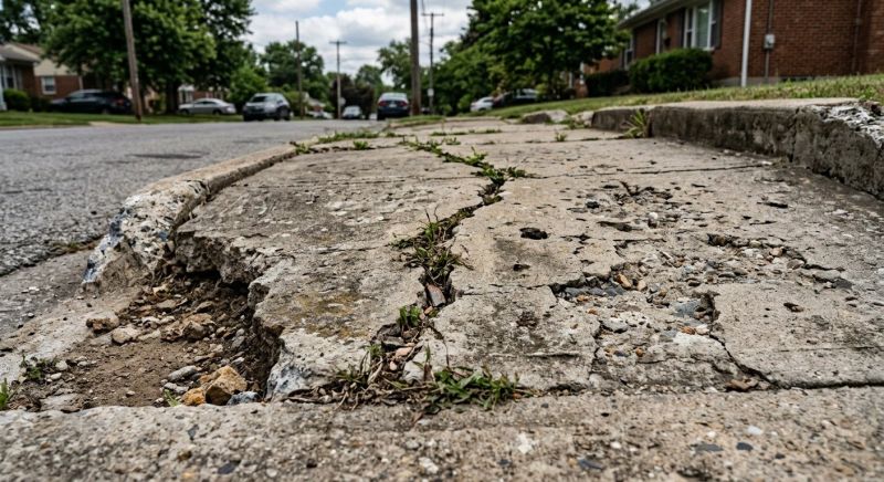 Sidewalk Repair in West Des Moines, IA