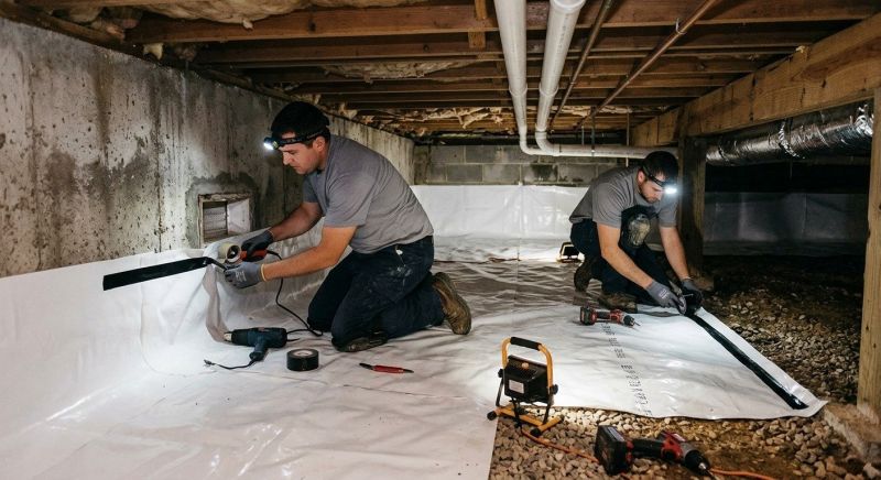 Vapor Barrier Installation in Montgomery, AL